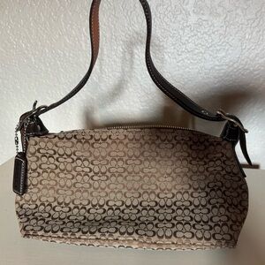 Coach mini signature bag